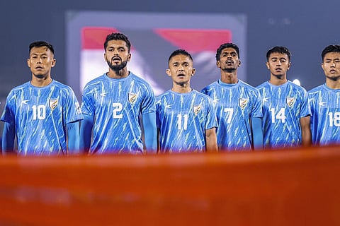 கால்பந்து தரவரிசையில் இந்தியாவுக்கு பின்னடைவு