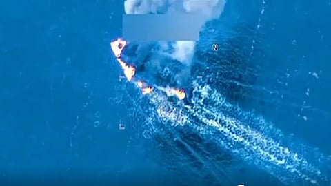 கரீபியன் கடலில் போதைப் பொருட்கள் கடத்தி வந்த நீர்மூழ்கி கப்பலை அழித்தது அமெரிக்கா