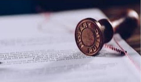 தமிழகம் உட்பட 4 மாநிலங்களில் நோட்டரிகள் எண்ணிக்கை அதிகரிப்பு: மத்திய அரசு நடவடிக்கை