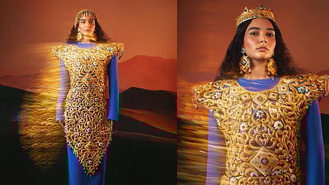 10.5 கிலோ தங்கத்தில் ஆடை: கின்னஸ் சாதனை படைத்தது