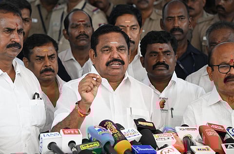 தேர்தல் ஆதாயத்துக்காக டிஜிபி நியமனத்தை இழுத்தடிப்பதா? - மக்கள் பாதுகாப்போடு முதல்வர் விளையாடுவதாக பழனிசாமி விமர்சனம்