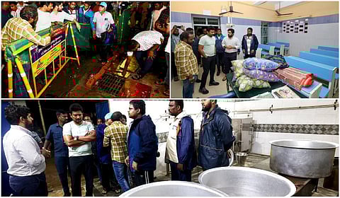 வடகிழக்கு பருவமழை முன்னேற்பாடுகள்: சேப்பாக்கம் - திருவல்லிக்கேணி தொகுதியில் உதயநிதி ஆய்வு