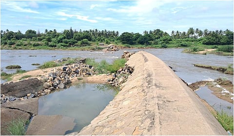 படுகை அணையை கட்டாததால் வீணாக கடலில் கலக்கும் மழைநீர்: தவிக்கும் புதுவை விவசாயிகள்