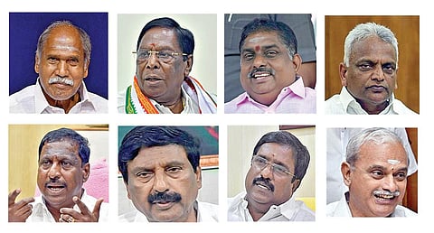 10 லட்சம் வாக்குகள்... பங்குபோட பல அணிகள்..! - இப்பவே கண்ணைக் கட்டும் புதுச்சேரி தேர்தல் களம்