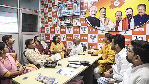 பிஹார் சட்டப்பேரவை தேர்தலில் மகாராஷ்டிர பாணியை பயன்படுத்தும் பாஜக