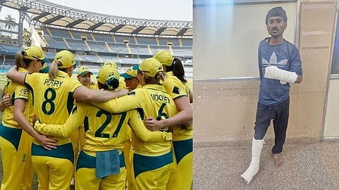 ஆஸி அணி வீராங்கனைகள், கைது செய்யப்பட்ட அகீல் கான்.