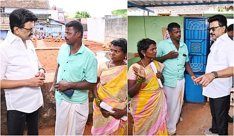 தென்காசியில் மாணவி பிரேமாவுக்கான ‘கனவு இல்லத்தை’ ஆய்வு செய்த முதல்வர் ஸ்டாலின்