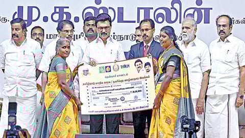 தமிழகத்தின் வளர்ச்சியை யாராலும் தடுக்க முடியாது: தென்காசி அரசு விழாவில் முதல்வர் மு.க.ஸ்டாலின் உறுதி