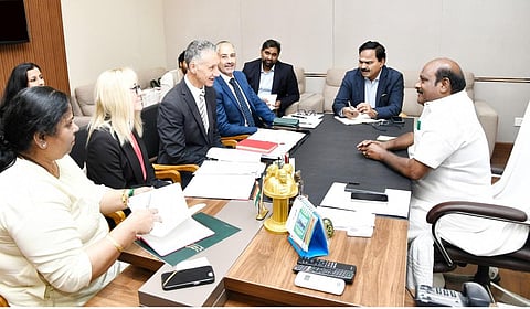 தமிழக மாணவர்களின் மேற்படிப்பு தொடர்பாக கோவி.செழியனுடன் ஆஸ்திரேலிய அமைச்சர் சந்திப்பு