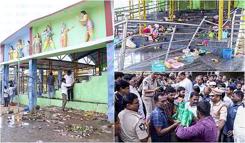 ஆந்திராவில் கோயில் கூட்ட நெரிசலில் சிக்கி 9 பேர் உயிரிழப்பு | விபத்து நிகழ்ந்தது எப்படி?