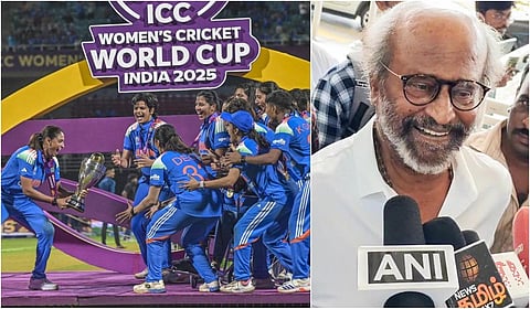 “அற்புதமான தருணம்” - இந்திய மகளிர் அணிக்கு நடிகர் ரஜினிகாந்த் பாராட்டு!