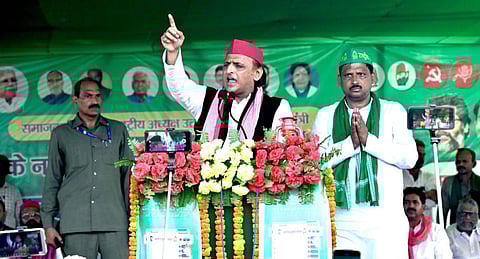 “பிஹாரை அடமானம் வைக்க விரும்புகிறது என்டிஏ கூட்டணி” - அகிலேஷ் யாதவ்