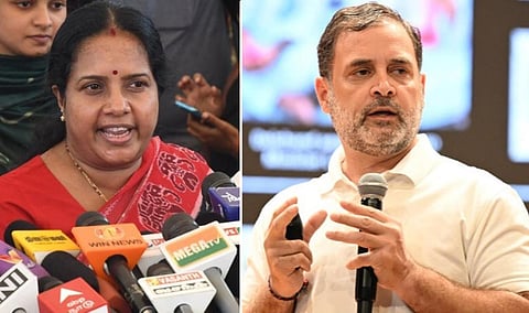 “பிஹார் தோல்வி உறுதியானதால் ராகுல் காந்தி மீண்டும் கட்டுக் கதைகளை பரப்புகிறார்” - வானதி சீனிவாசன்