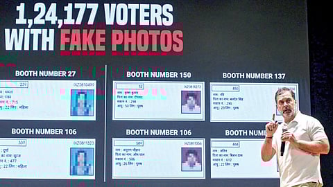 ஹரியானாவில் 25 லட்சம் போலி வாக்காளர்: மோடி, அமித் ஷா மீது ராகுல் காந்தி பகிரங்க குற்றச்சாட்டு