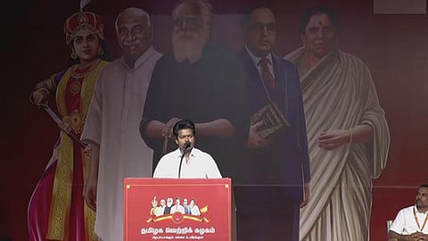 தவெக தலைமையில்தான் கூட்டணி: முதல்வர் வேட்பாளராக விஜய் அறிவிப்பு - சிறப்பு பொதுக்குழுக் கூட்டத்தில் தீர்மானம்