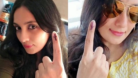 புனே பெண் பிஹாரில் வாக்களித்ததாக காங். புகார்