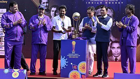 ஹாக்​கி இந்​தியா நூற்​றாண்​டு விழா கொண்​​டாட்​டம்​!