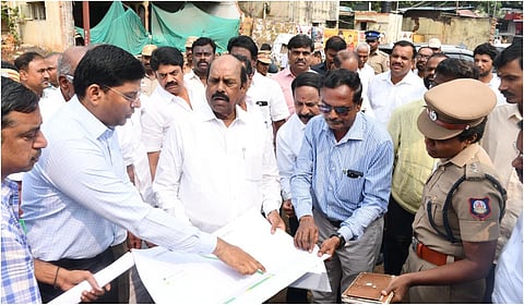 மதுரை கோரிப்பாளையம் மேம்பாலப் பணிகள் பொங்கலுக்குள் நிறைவடையும்: அமைச்சர் எ.வ.வேலு