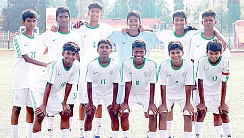 சப்-ஜூனியர் தேசிய கால்பந்து தொடர்: தெலங்கானாவை வீழ்த்தி தமிழ்நாடு சாம்பியன்