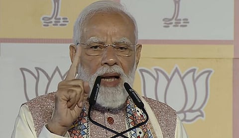 “அடுத்து மேற்கு வங்கத்திலும் காட்டாட்சியை அகற்றுவோம்” - பிரதமர் மோடி உறுதி