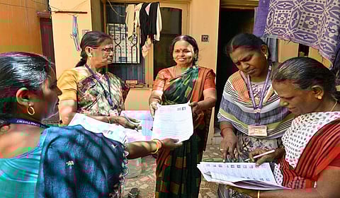 எஸ்ஐஆர் படிவங்கள் 87 சதவீதம் விநியோகம்