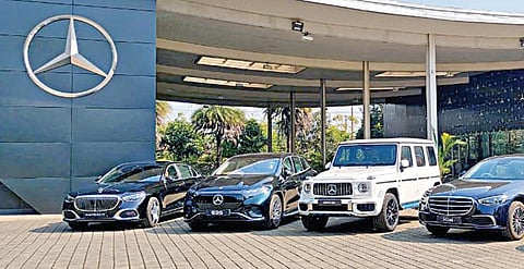 மெர்சிடிஸ் பென்ஸ் கார் ரகங்கள்.