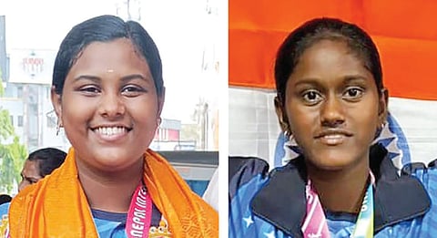 சிலம்பம் வென்ற தங்கங்கள்