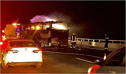 மதீனாவில் பேருந்து விபத்து: இந்திய யாத்ரீகர்கள் பலியானதாக தகவல் - அமைச்சர் ஜெய்சங்கர் இரங்கல்!