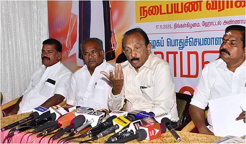 “சமத்துவ நடைபயணத்தில் திமுக ஆட்சி நீடிக்க வலியுறுத்துவேன்” - வைகோ