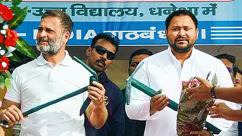 பிஹார் சட்டப்பேரவை தேர்தலில் மெகா கூட்டணியின் வாக்குகளை பிரித்தது யார்?