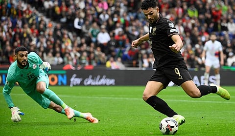 அர்மேனியாவை 9-1 என்ற கணக்கில் வீழ்த்தி ஃபிபா உலகக் கோப்பை தொடருக்கு தகுதி பெற்றது போர்ச்சுகல் அணி