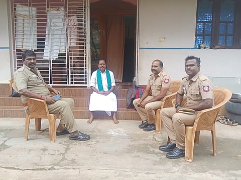 விவசாயிகள் சங்கத்தின் மாநிலத் தலைவர் பழனியப்பன்