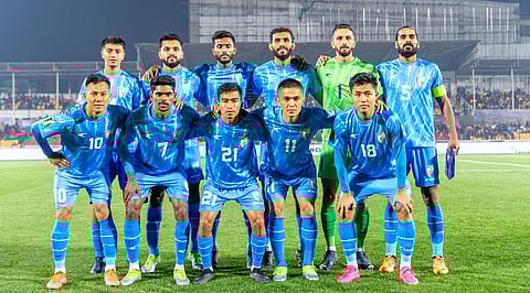 கால்பந்து தரவரிசையில் இந்தியாவுக்கு பின்னடைவு