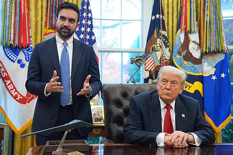 வெள்ளை மாளிகையில் ட்ரம்ப், மம்தானி