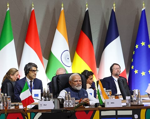 ஏஐ விஷயத்தில் இறுதி முடிவை மனிதர்களே எடுக்க வேண்டும்: ஜி 20 உச்சிமாநாட்டில் பிரதமர் மோடி உரை