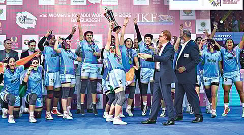 உலகக் கோப்பை கபடியில் இந்திய மகளிர் சாம்பியன்!
