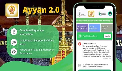 சபரிமலை வனப் பகுதிக்குள் வழிதவறும் பக்தர்களை மீட்க உதவும் ‘அய்யன்’ செயலி