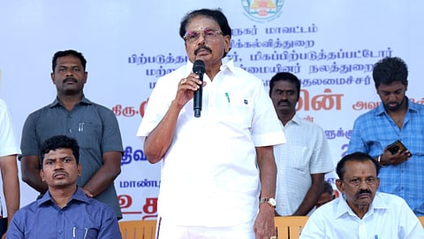 அமைச்சர் கே.கே.எஸ்.எஸ்.ஆர் 