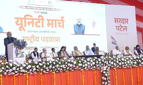 “அகண்ட பாரதத்துக்கான வலுவான அடித்தளம் அமைத்தவர் படேல்” - சி.பி.ராதாகிருஷ்ணன்