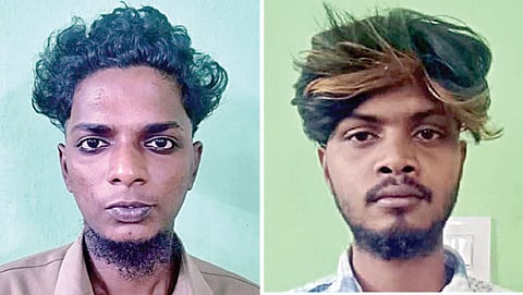 வழிப்பறியில் ஈடுபட்டதாக கைது செய்யப்பட்ட இளைஞர்கள்.