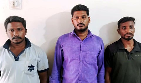 பர்கூர் அருகே தம்பதியை தாக்கி 23 பவுன் நகை கொள்ளை: உறவினர் உட்பட 3 பேர் கைது