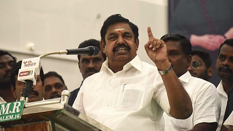 எடப்பாடி பழனிசாமி - கோப்புப் படம்.