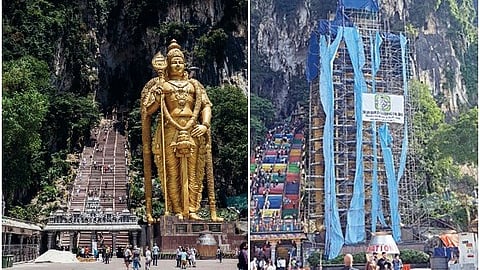 மலேசியா பத்து மலை கோயிலில் ஜன. 1-ல் புதுப்பொலிவுடன் முருகன் சிலை திறப்பு விழா