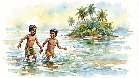 ஆற்றின் நடுவே மர்மத் தீவு | பாற்கடல் 43