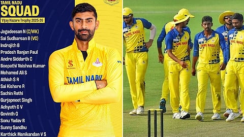 விஜய் ஹசாரே தொடர் - தமிழக அணி அறிவிப்பு