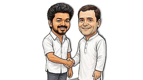 விஜய்யுடன் இணைந்தால் தெற்கை காங்கிரஸ் கோட்டையாக்கலாம்! - டெல்லியைக் கரைக்கும் தமிழக காங்கிரஸார்