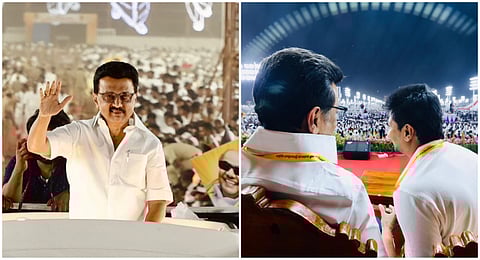 “உதயநிதி மோஸ்ட் டேஞ்சரஸ் என்று எதிரிகள் புலம்புகிறார்கள்” - முதல்வர் ஸ்டாலின் புகழாரம்