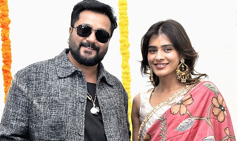 பாபி சிம்ஹா ஹீரோவாக நடிக்கும் தெலுங்கு படம் தொடக்கம்