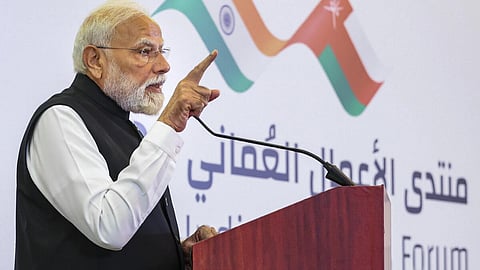மஸ்கட்டில் நடைபெற்ற இந்தியா - ஓமன் தொழிற் கூட்டமைப்பு கூட்டத்தில் உரையாற்றிய பிரதமர் மோடி