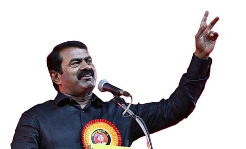 “களத்துக்கே வராதவர் களத்தைப் பற்றி பேசுவது நகைச்சுவை!” - விஜய்யை விமர்சித்த சீமான்